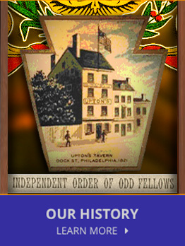 Learn more about the rich history of the Independent Order OF Odd Fellows.